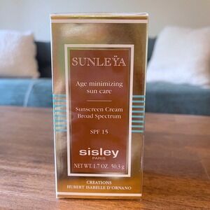 SUNLEYA SISLEY AGE MINIMIZING SUN CARE SPF 50+ 1.7OZ/50.3g‎ Cream Broad Spectrum